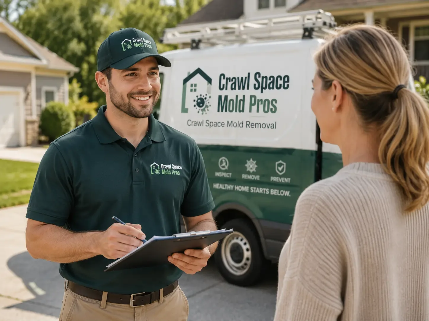 Crawl Space Mold Removal Schaller, IA FAQs